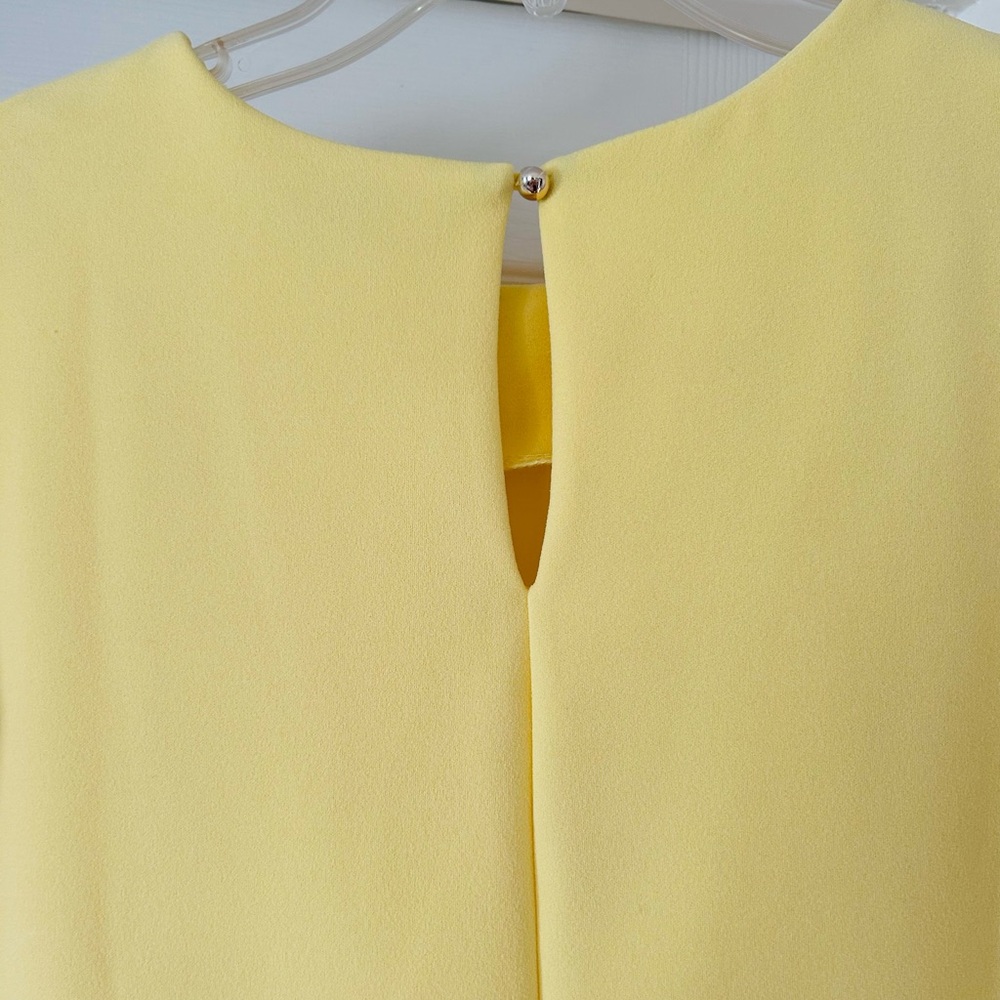Yellow Short Sleeve Mini Dress (Women’s) - Picture 6 of 8